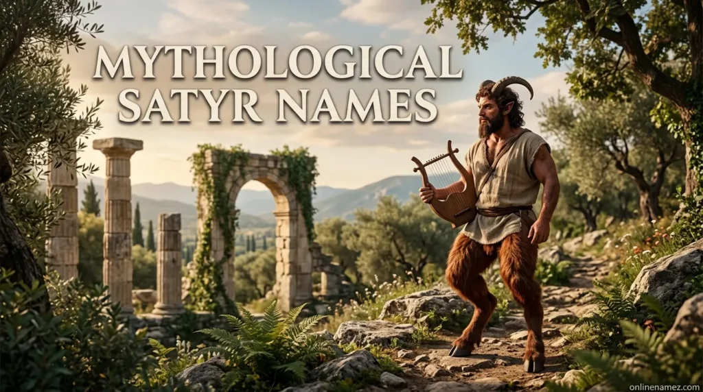 Mythological Satyr Names