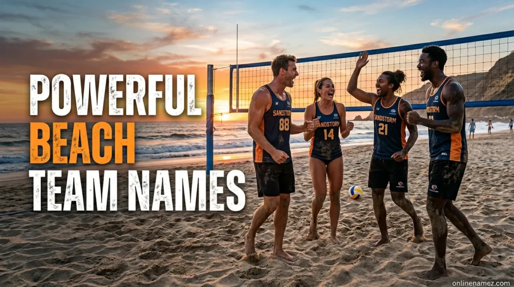 Powerful Beach Team Names