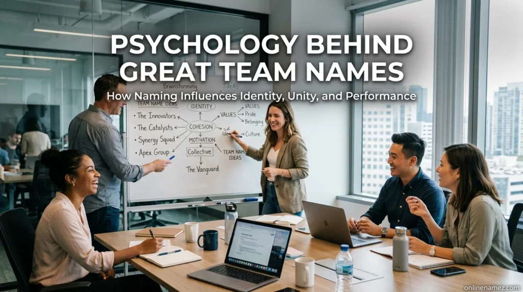 Psychology Behind Great Team Names