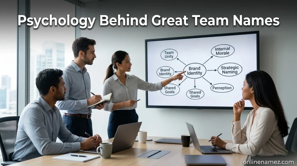 Psychology Behind Great Team Names