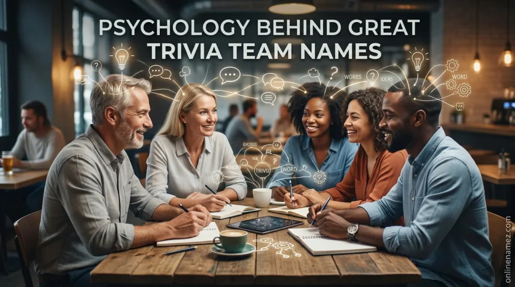 Psychology Behind Great Trivia Team Names