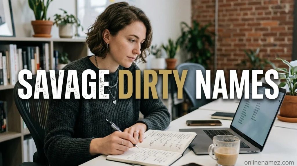Savage Dirty Names