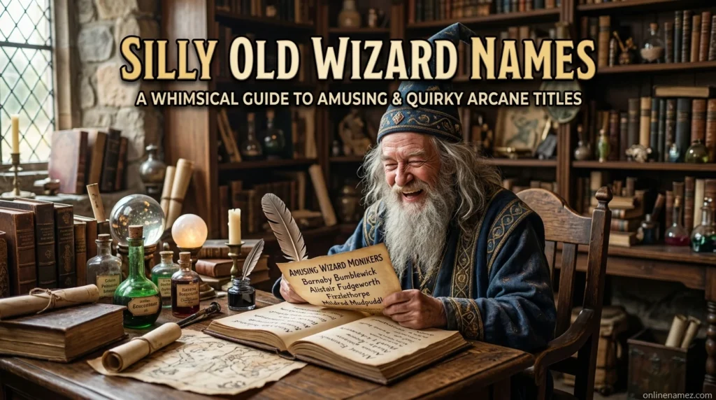 Silly Old Wizard Names