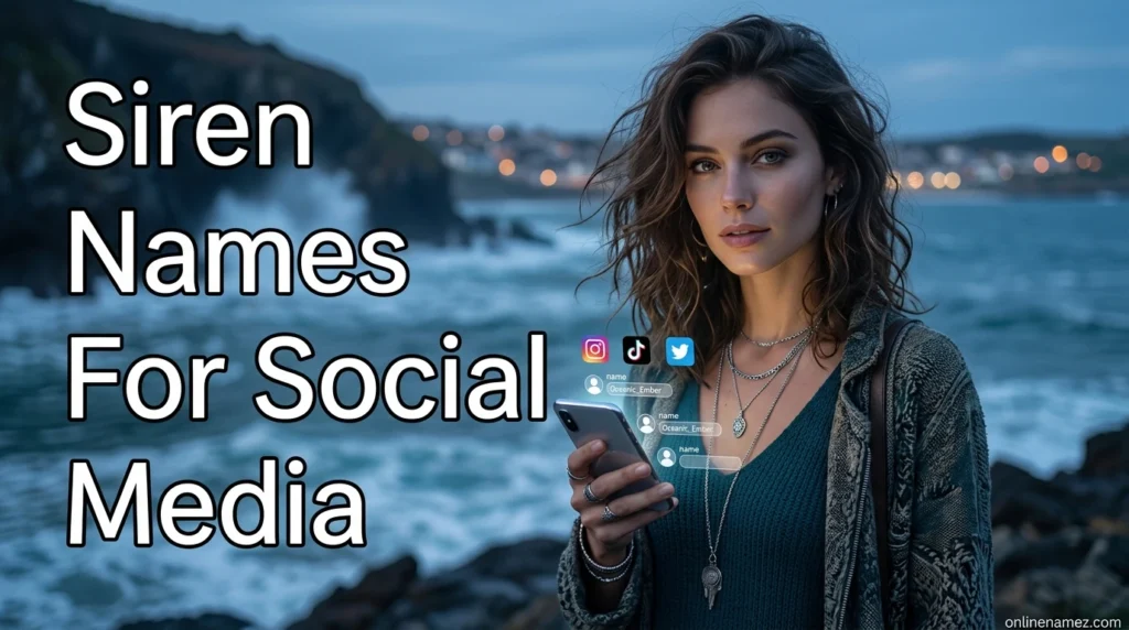 Siren Names For Social Media