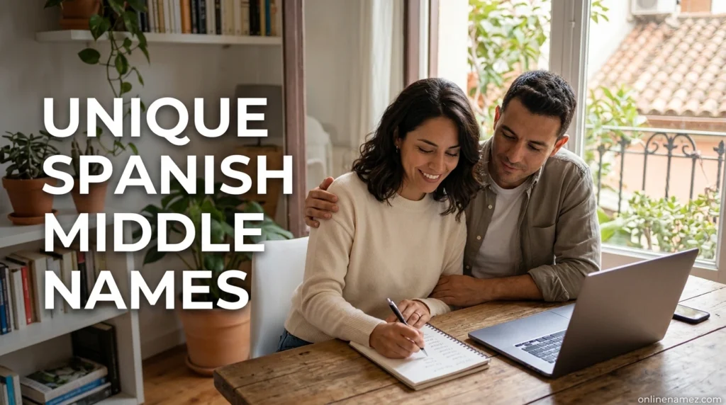 Unique Spanish Middle Names