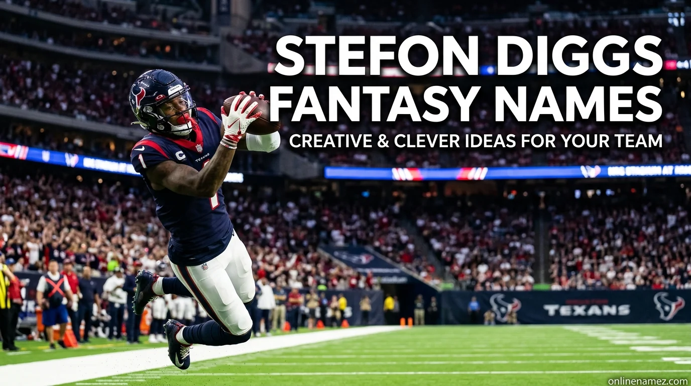 Stefon Diggs Fantasy Names
