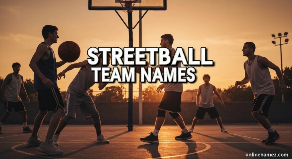 Streetball Team Names