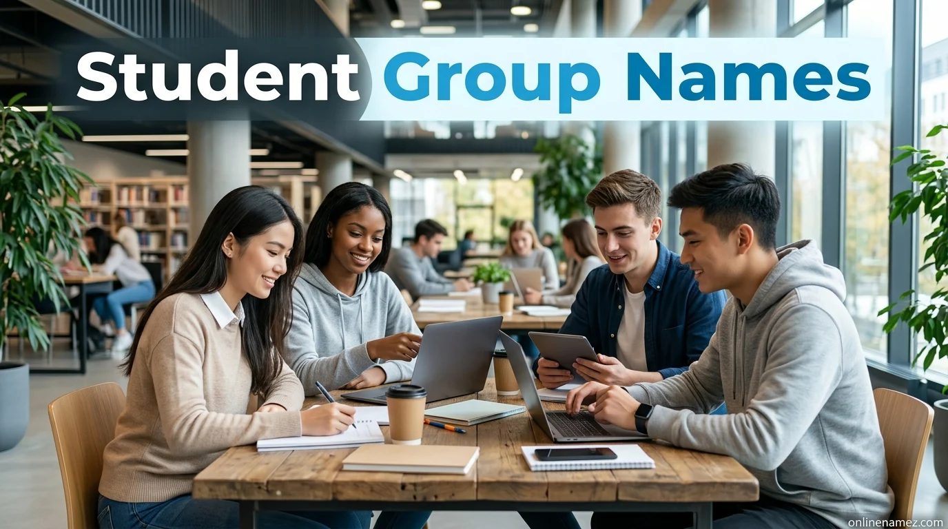Student Group Names