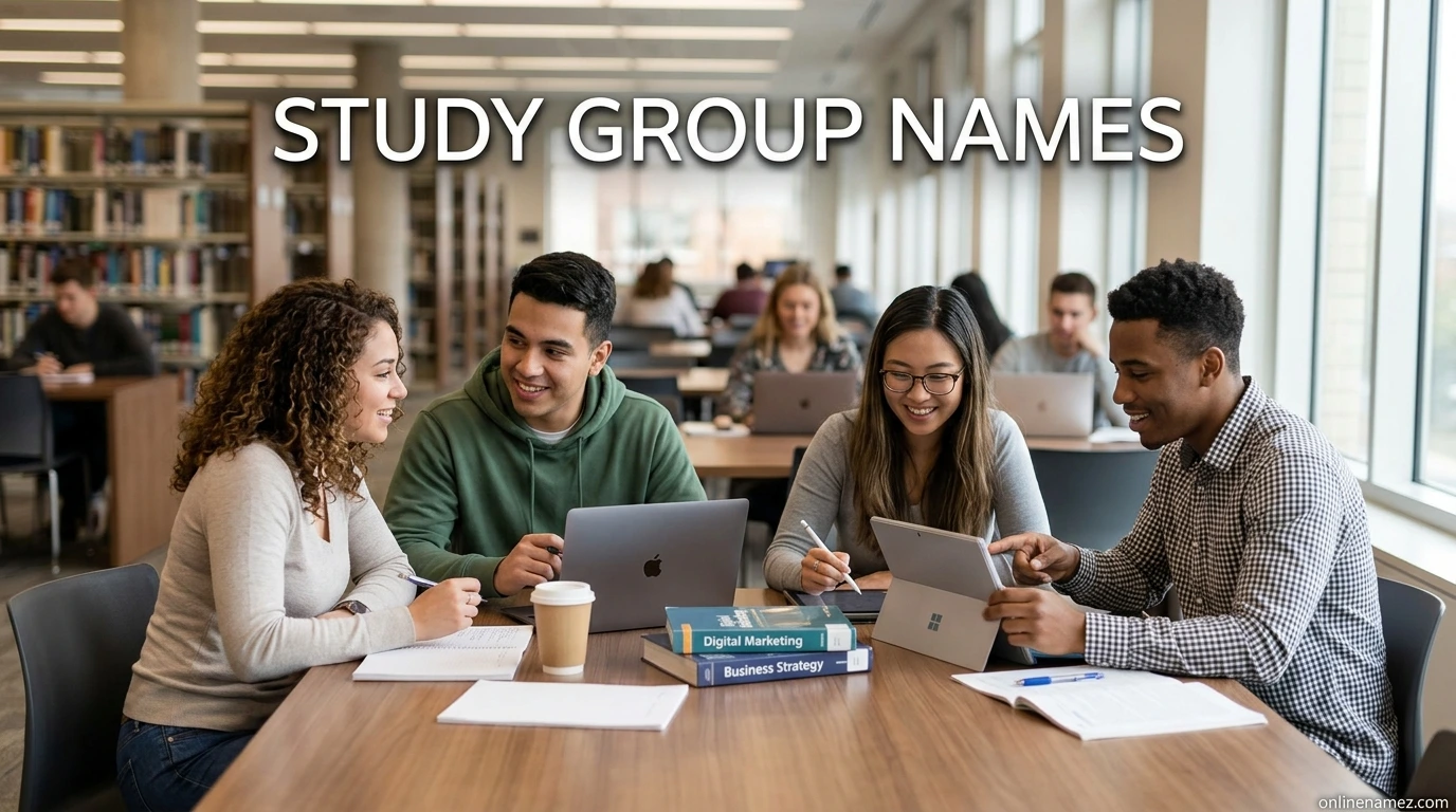 Study Group Names