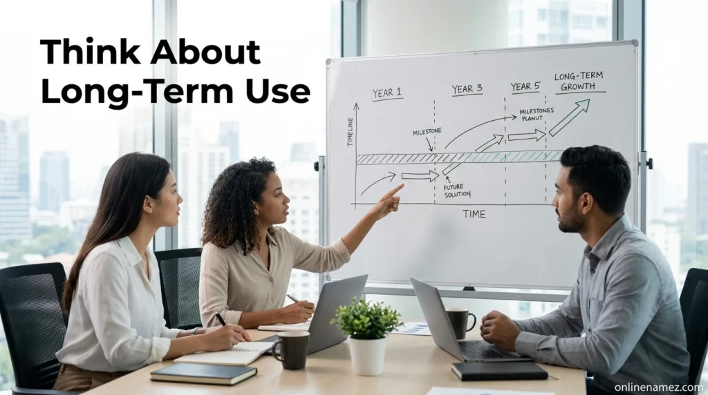 Think About Long-Term Use