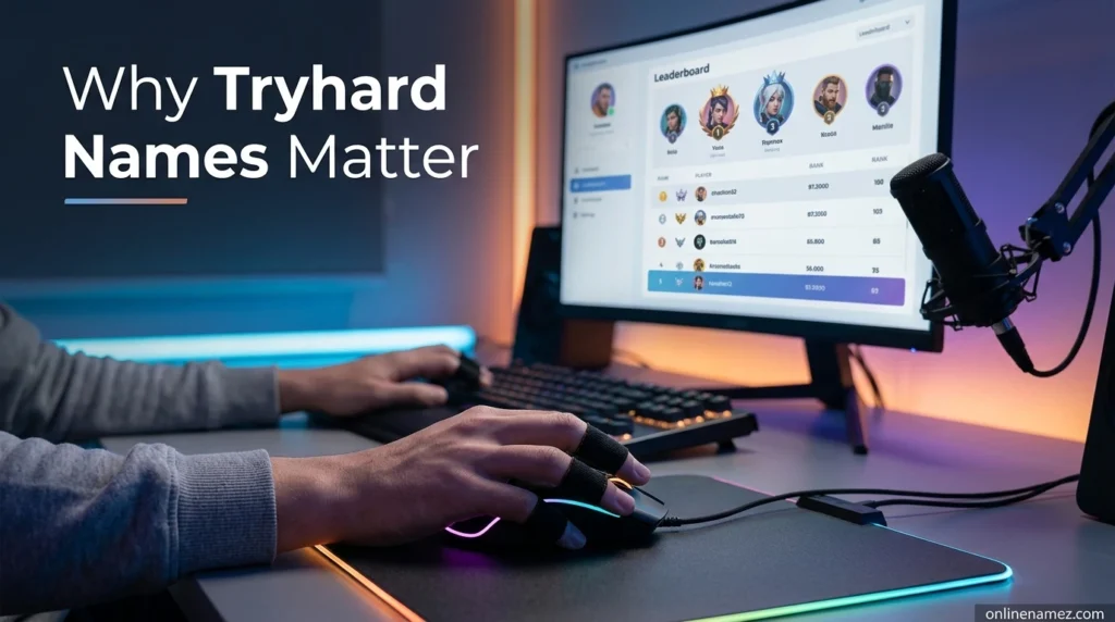 Why Tryhard Names Matter
