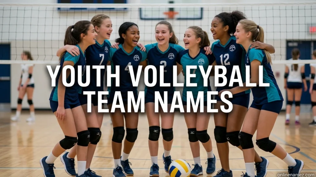 Youth Volleyball Team Names
