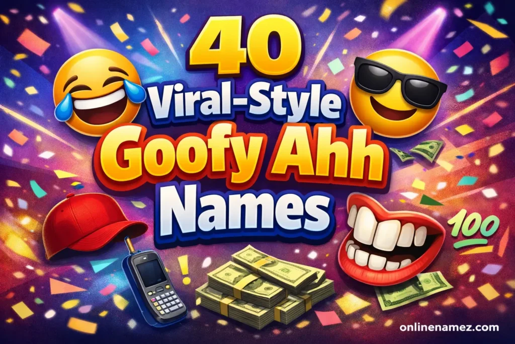 40 Viral-Style Goofy Ahh Names