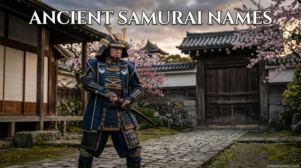 Ancient Samurai Names
