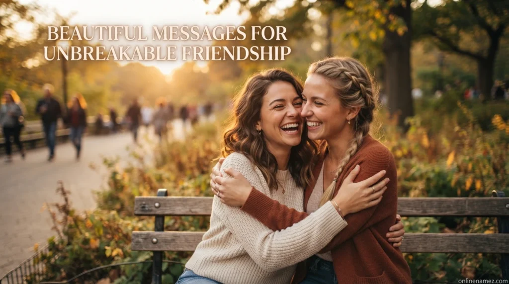 Beautiful Messages for Unbreakable Friendship