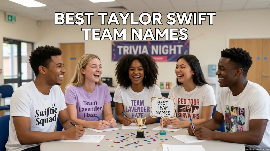 Best Taylor Swift Team Names