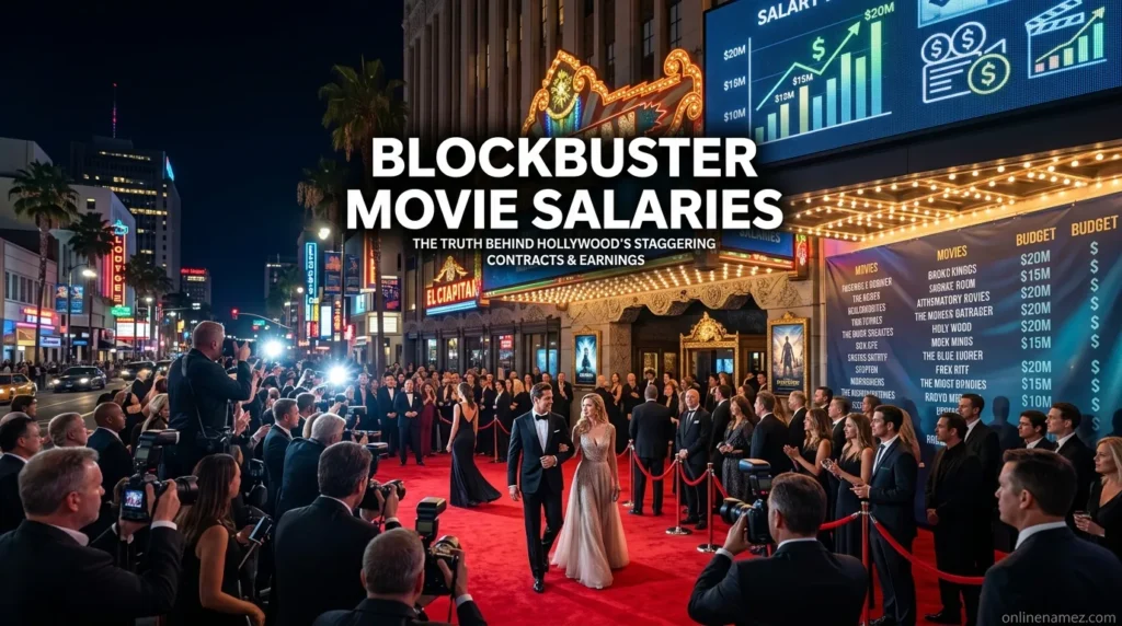 Blockbuster Movie Salaries