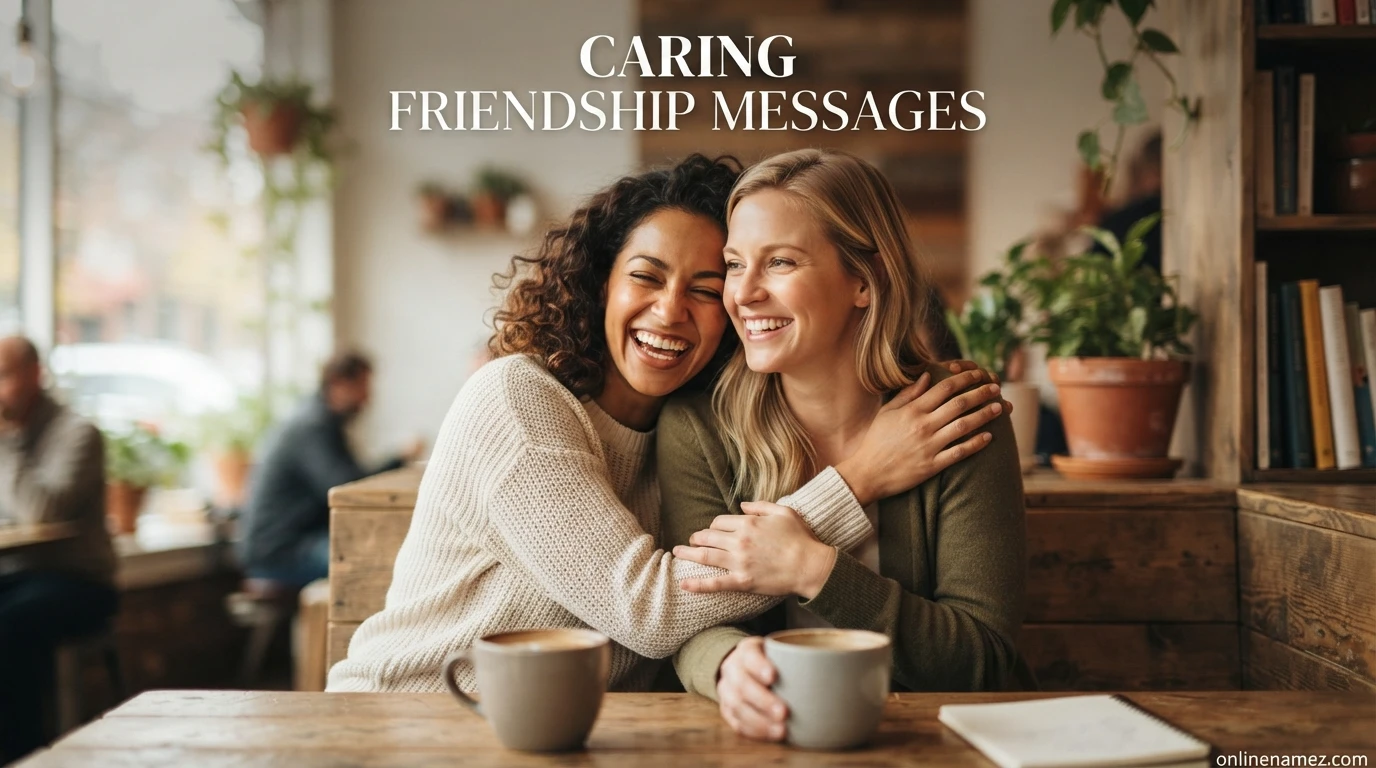 Caring Friendship Messages