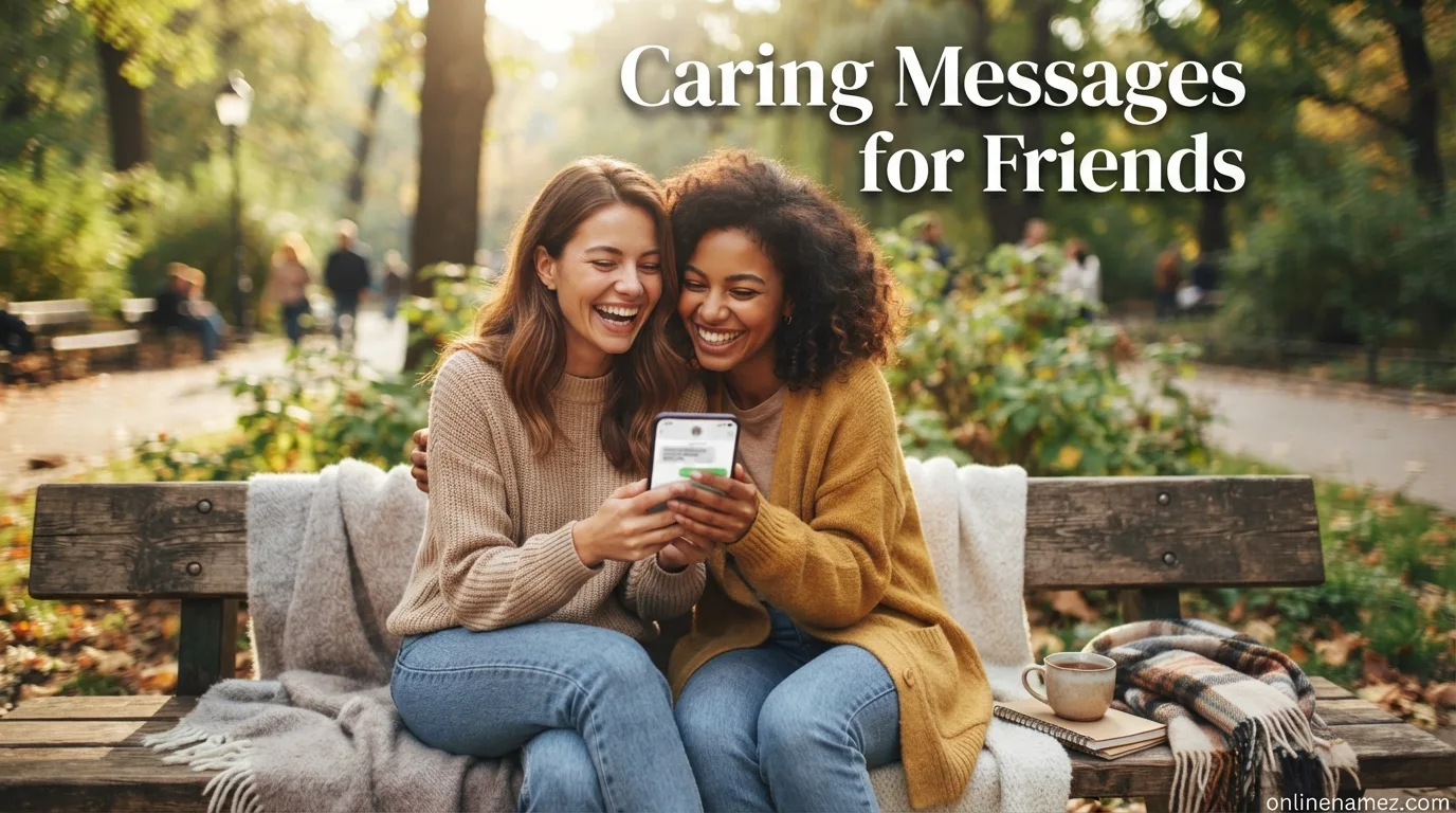Caring Messages for Friends