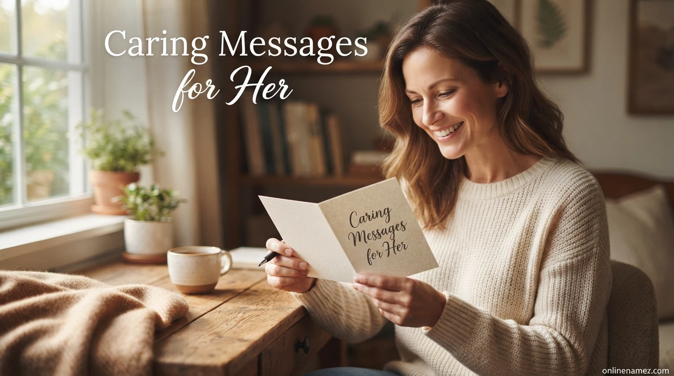 Caring Messages for Her
