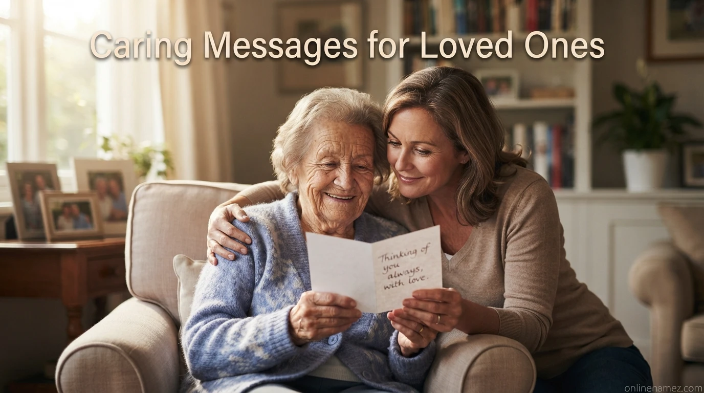 Caring Messages for Loved Ones