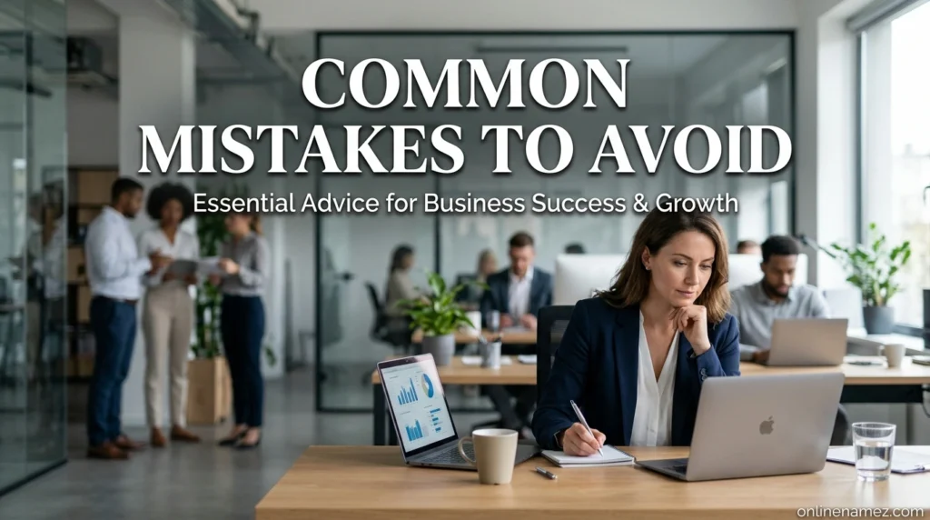 Common Mistakes To Avoid