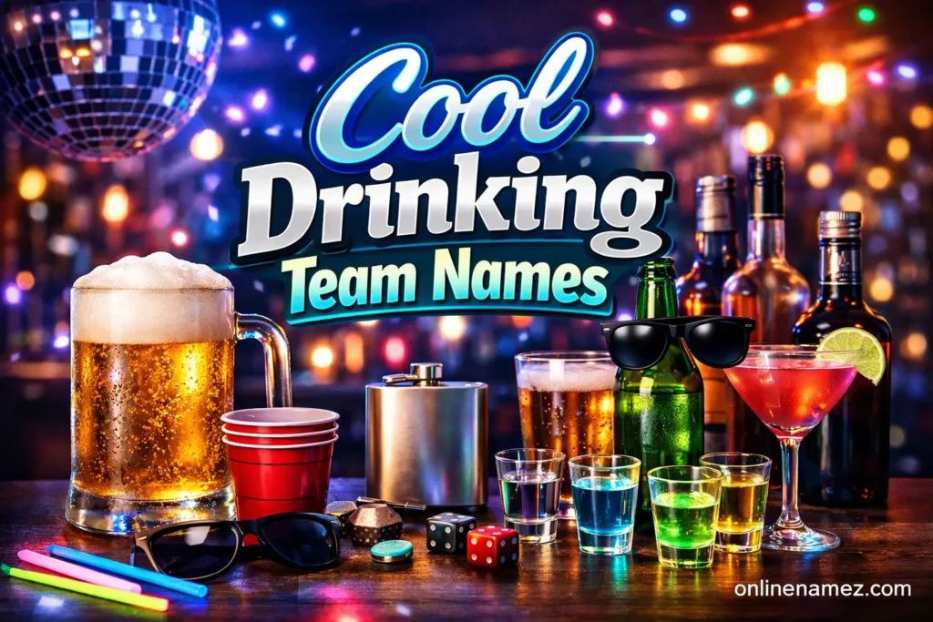 Cool Drinking Team Names