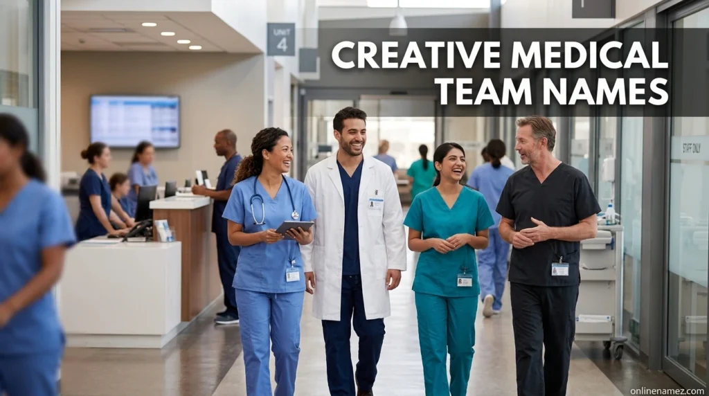 Creative Medical Team Names