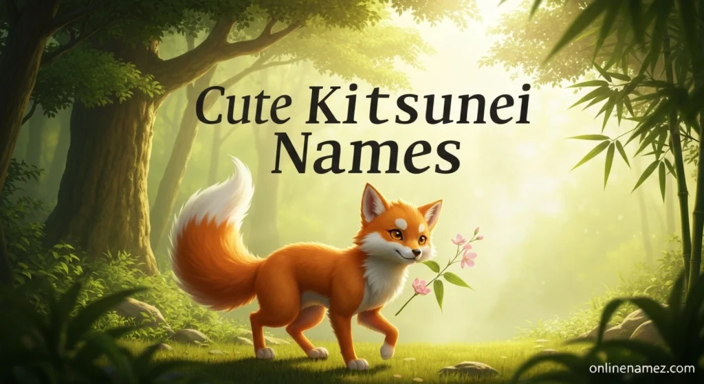 Cute Kitsune Names