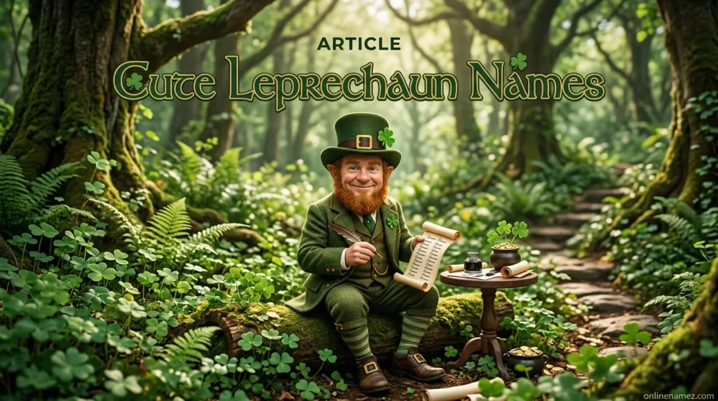 Cute Leprechaun Names