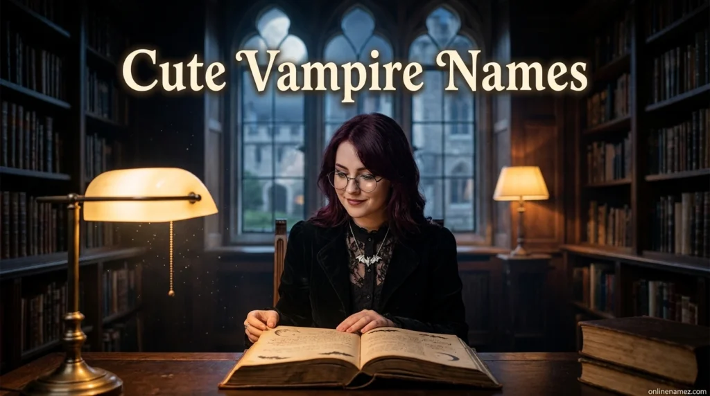 Cute Vampire Names