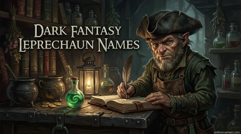 Dark Fantasy Leprechaun Names