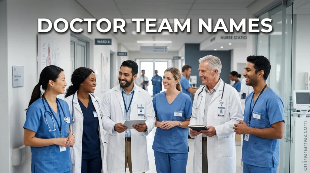 Doctor Team Names