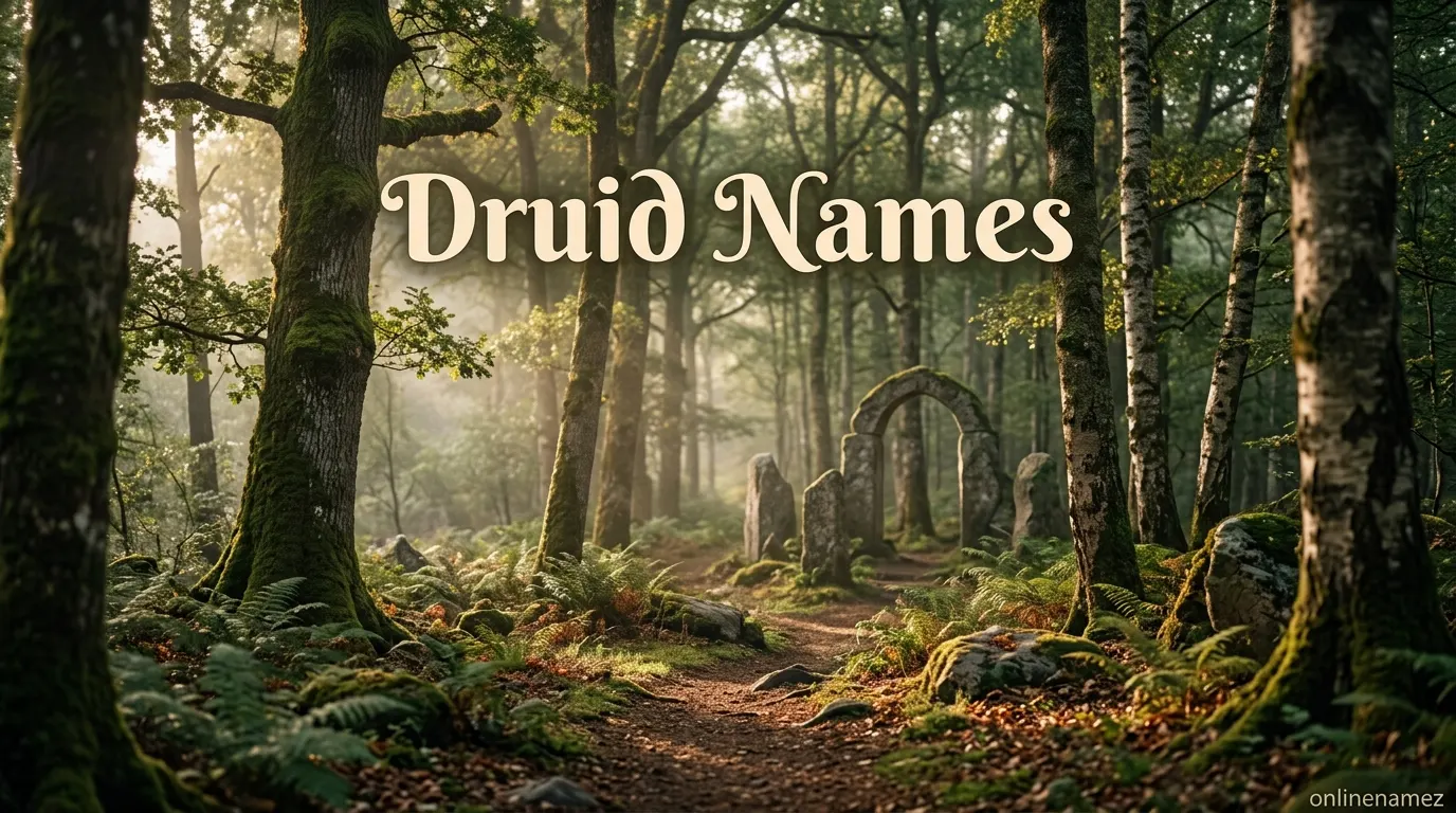 Druid Names