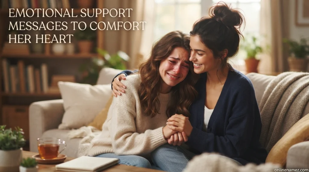 Emotional Support Messages to Comfort Her Heart