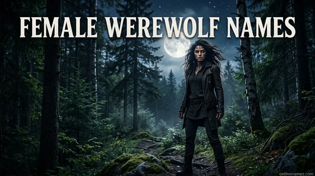 Female Werewolf Names