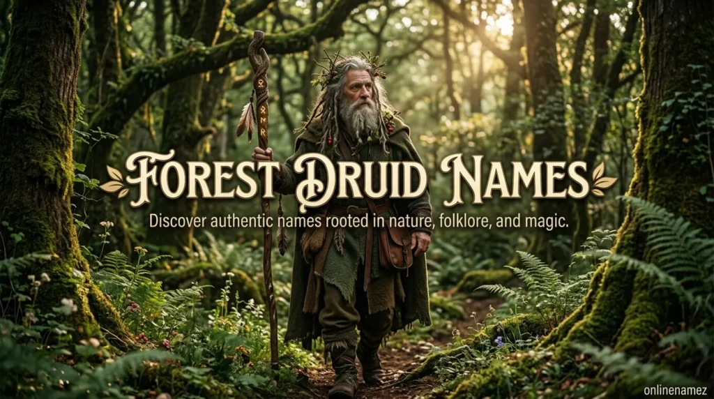 Forest Druid Names
