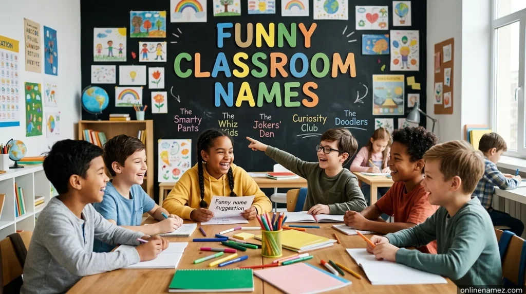 Funny Classroom Names