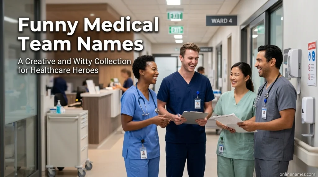Funny Medical Team Names