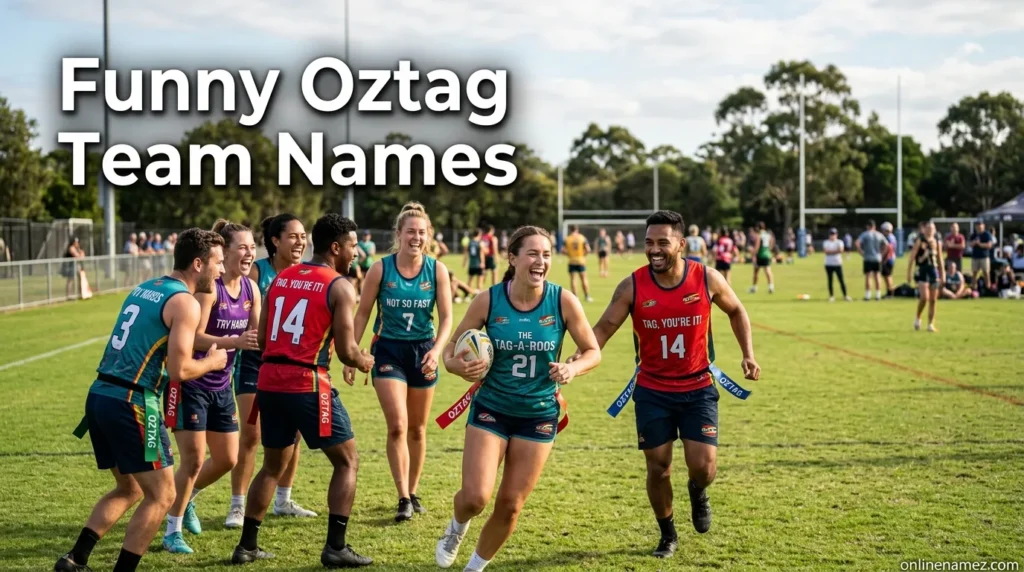 Funny Oztag Team Names