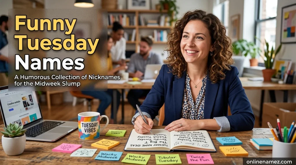 Funny Tuesday Names