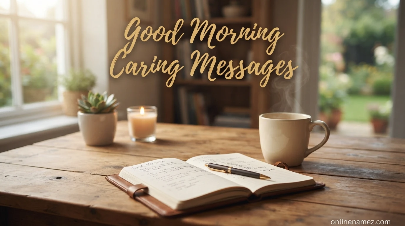 Good Morning Caring Messages