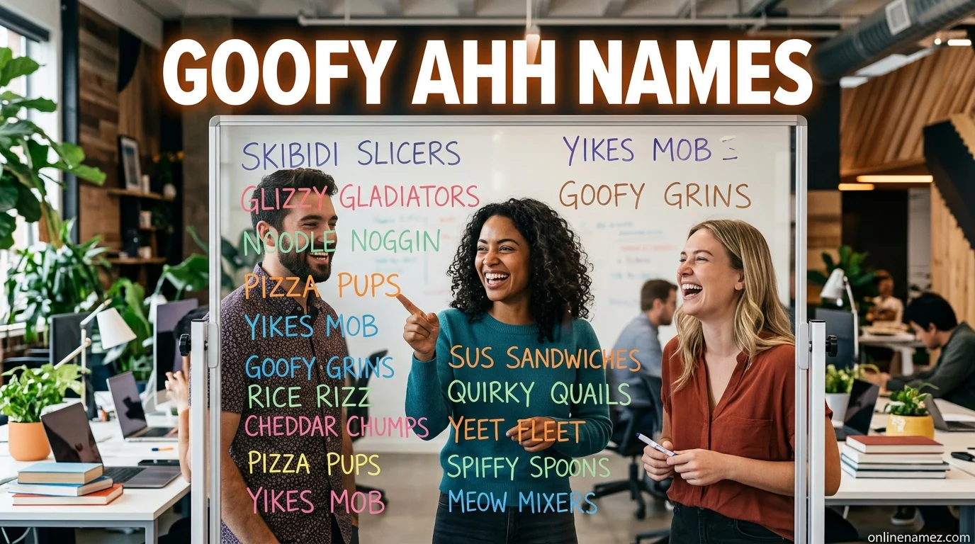 Goofy Ahh Names