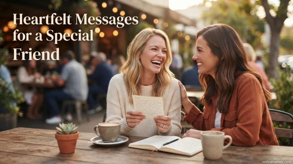 Heartfelt Messages for a Special Friend