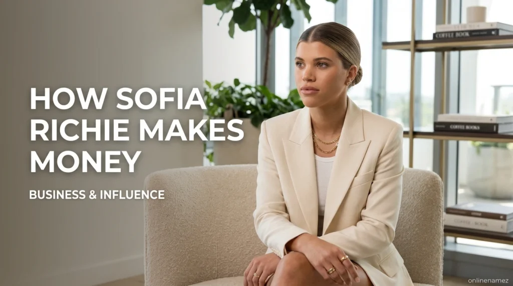 How Sofia Richie Makes Money