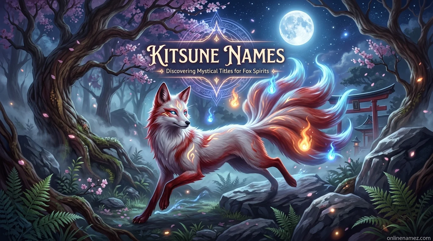 Kitsune Names
