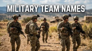 Military Team Names