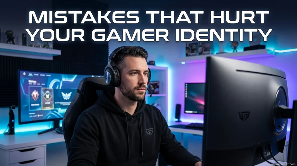 Mistakes That Hurt Your Gamer Identity