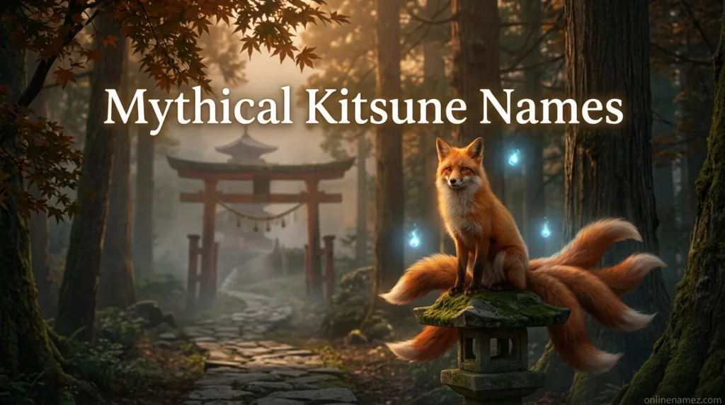 Mythical Kitsune Names