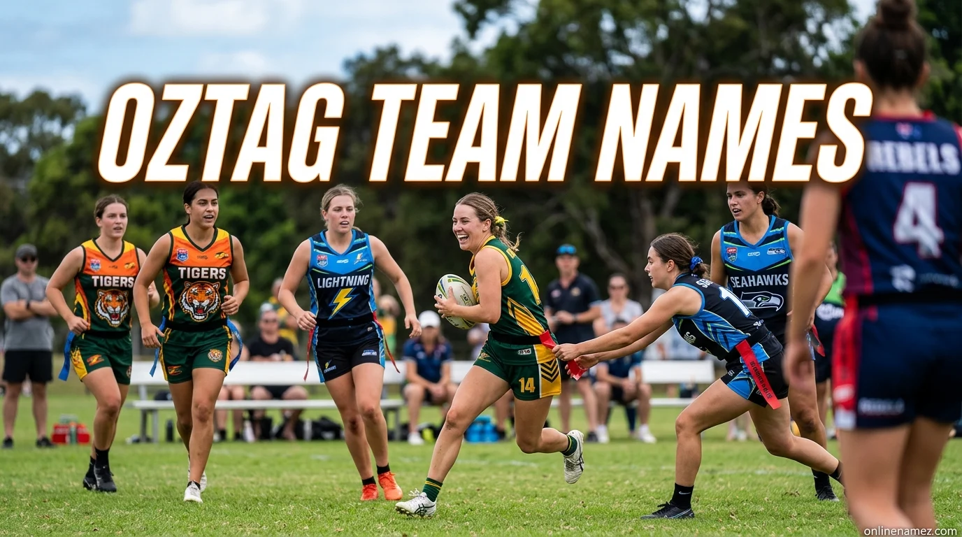 Oztag Team Names